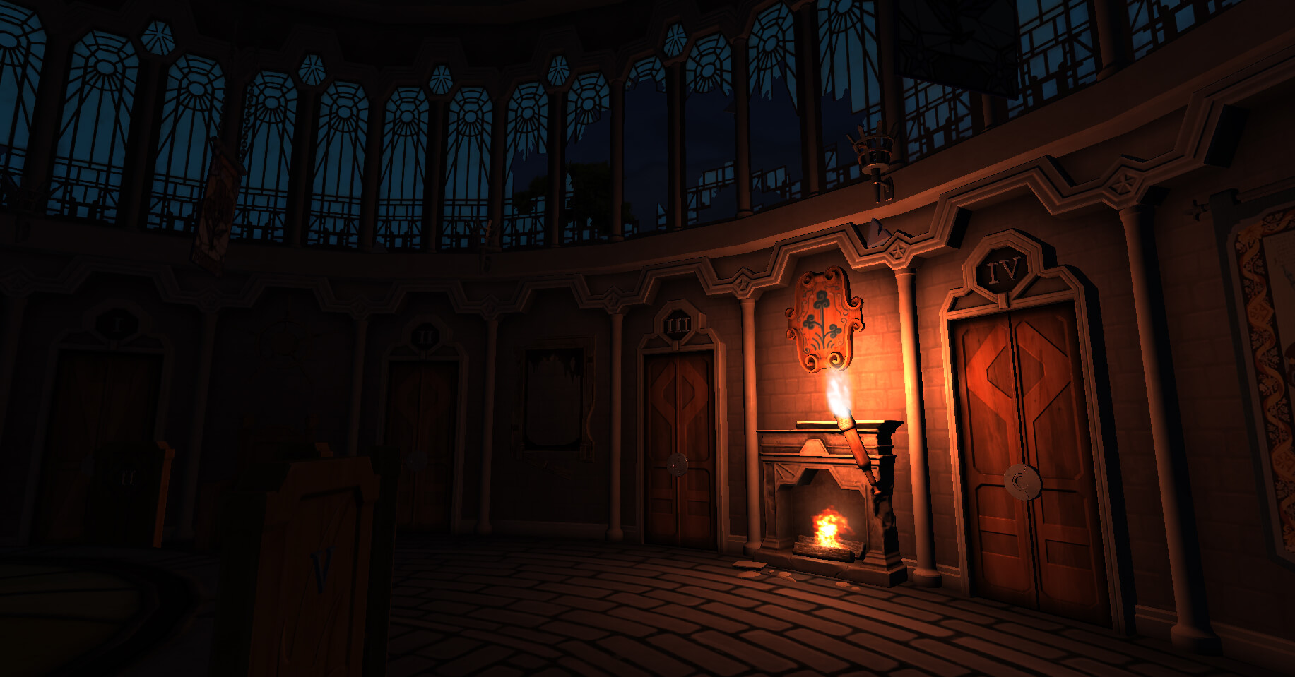Star Chamber 3D in the dark